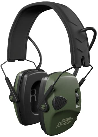ISOtunes Sport Defy Slim Electronic Earmuff, Ear Protection for Shooting