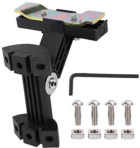 Sattelsitz Flaschenhalter-Adapterhalterung,Fahrrad-Flaschenhalter-Gestell,Doppelte Wasserflaschenhalterung Verlängerungs-Rack-Halterung Wasserflaschenhalter-Sitzadapter Leichter