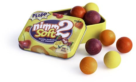 Erzi 14357 nimm2 Soft in der Dose aus Holz, Kinderküche, Kaufladenartikel für Kinder, Rollenspiele