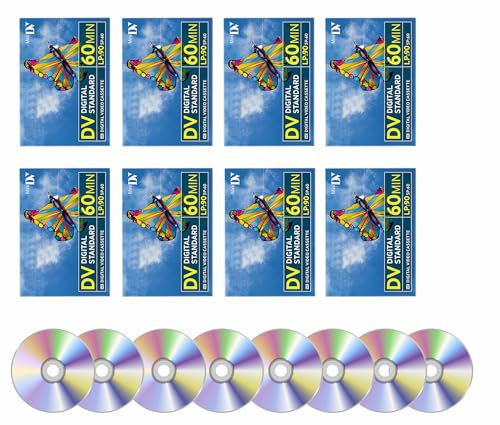 Déversement, transfert de cassettes vidéo Mini DV sur Pendrive ou Dvd (8 cassettes vidéo sur DVD)
