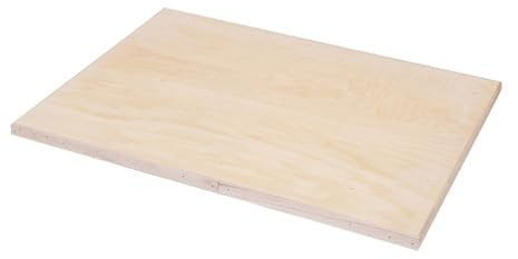 EXCEART Holz Skizzenbrett Für Künstler Mit Glatter Oberfläche Robuste Konstruktion Langlebiges Material Multifunktional Als Zeichenbrett Oder Tisch