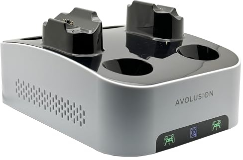Avolusion D200 - Disco Duro Externo para Juegos USB 3.0 de 3 TB con estación de Carga para Consola de Juegos PS5