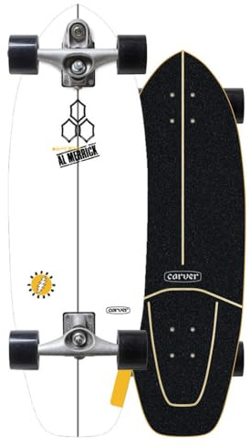 Carver x Channel Island Surfskate Komplettboard Happy Everyday C7 30.75 (raw)