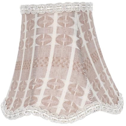 WHAMVOX Ersatz-lampenschirm Aus Stoff Für Tisch- Steh- Schreibtisch- Und Nachttischlampen in Kaffeefarbe