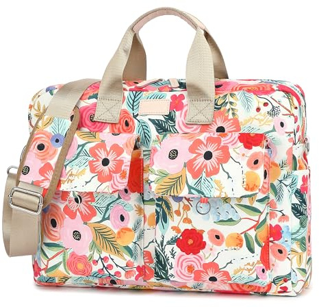 SANFAN Laptop-Aktentasche, wasserabweisend, multifunktional, Laptop-Schultertasche
