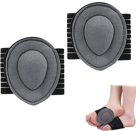 2 Stück Fußbandage,Fußgewölbebandage,Mittelfußbandage,Plantarfasziitis Bandage,Fussbandagen Mittelfuss Stützend,für Männer und Frauen zur Linderung von Plantarfasziitis und Fußgewölbeschmerzen