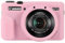 Elonbo Étui en silicone pour appareil photo numérique Canon PowerShot G7 X Mark II, G7 X Mark II, G7 X Mark 2 Étui de protection en caoutchouc souple avec couvercle d'objectif amovible, rose