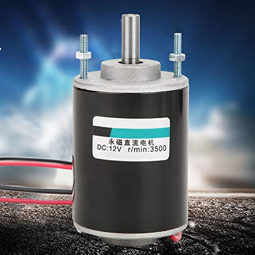 12/24 V 30W, Werkzeuge Hausverbesserung 12 24 V Magnet Motor Hohlwelle DC Pinsel Geschwindigkeit Elektrisch Gebürstet CW CCW 3000 U/min Einstellbar 3500 U/min (12v3000 rev)