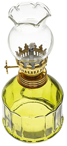 Luxshiny Vintage Öllampe aus Petroleumlampe für Innenräume Rustikale Sturmlaterne Dekorative Tischlampe für Romantische für Wohnzimmer Schlafzimmer Küche Café
