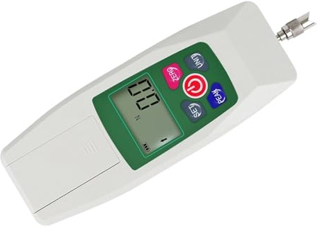 Misuratore di forza digitale KF-100 con retroilluminazione, dinamometro elettronico da 100 N for prove di carico di trazione e compressione in laboratorio Basso errore, alta sensibilità