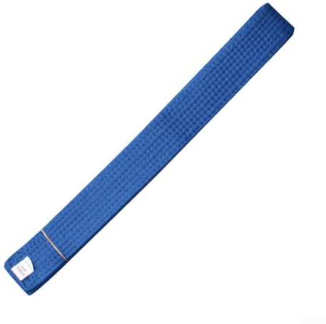 NEIQIUWING Taekwondo bälte 280 cm x 4 cm tvåskiktssömd – stabilt kampsportbälte för Judo Karate BJJ träning och testning, blå, 280 cm x 4 cm