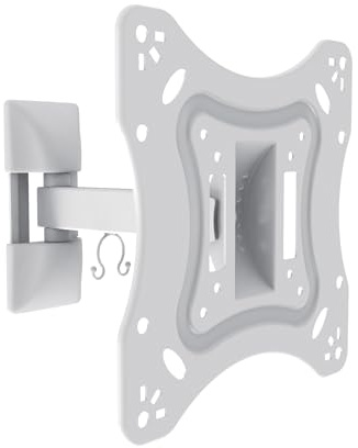 Metronic 451059 - Soporte de Pared con Brazo inclinable, Color Blanco