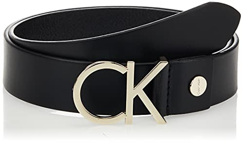 Calvin Klein Damen Gürtel Ck Logo Belt Ledergürtel