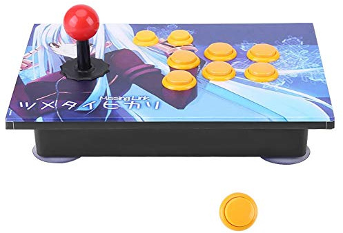 Fight Stick, USB Game Joystick Stick Buttons Dispositivo de Control del Controlador para XP, Win7, 8, 10