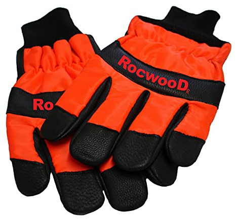 RocwooD Chainsaw Protective Gloves Pro Quality M Medium Size 9