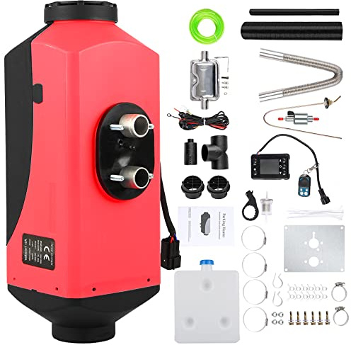 DOCAS Riscaldatore ad Aria Diesel, 12V 5KW Diesel Riscaldatore di Parcheggio per Auto Barca Camion RV Bus（Modello 1）