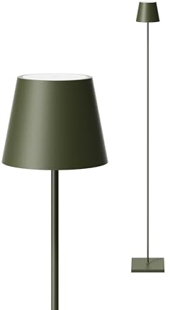 SIGOR Nuindie 1.0 LED Akku-Stehleuchte, tannengrün | Dimmbar • Indoor & Outdoor • IP54 • 120 cm • Easy Connect • 12 h Leuchtdauer