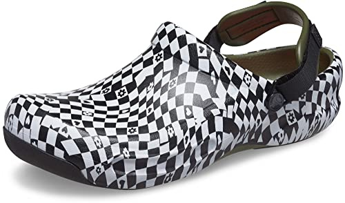 Crocs Mixed Bistro Pro Littery Clog Clog, svart vit, 36/37 EU