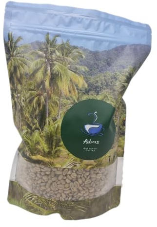 Adems Tanzanian killimanjaro green unroasted coffee beans for home or business roasting 1kg arabica coffee beans from Tanzania