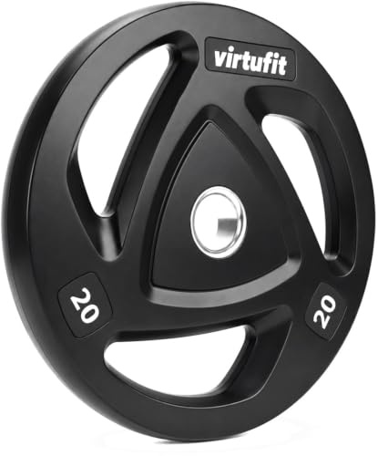 VirtuFit Olympische Gummihantelscheibe Serie 1,25 kg bis 25 kg