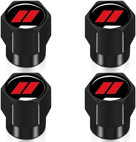 4Pcs Tire Valve Stem Caps Explosion Valve Cover Aluminum Alloy Compatible with Dodge Challenger Charger Durango Avenger