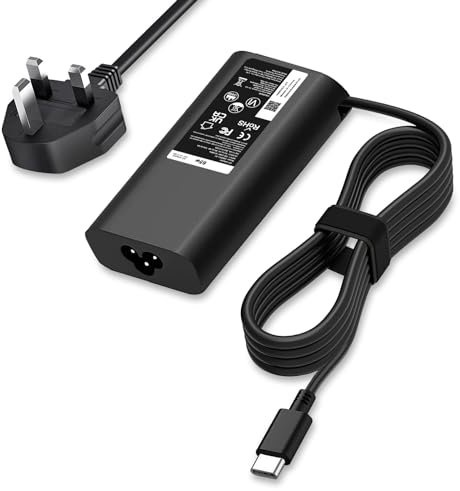 YHNXCD 65W USB C Laptop Charger Compatible With Dell Latitude 7490 7320 7420