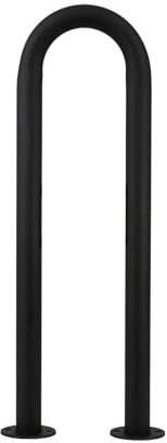 MORIA DESIGN Fahrradständer Bodenparker 80 x 25 cm für 2 Fahrräder | Mountainbike, MTB, E-Bike, 2 Fahrräder, Fahrradanlehnbügel, galvanisiert, pulverbeschichtet, Bodenparker, Garage, Garten