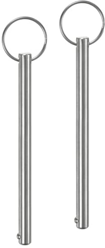 M METERXITY Goupilles Dégagement Rapide 8mm 105mm L Utilisation 12cm L 2Pcs