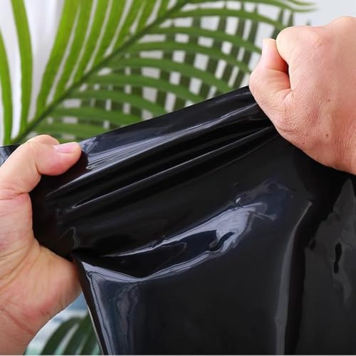 Artiz 0,4 Mm Dicke, Flexible Teichfolie, Verdickte HDPE-Fischteichfolie Faltbare, Wasserundurchlässige Gartenpoolfolie Für Koiteiche, Aquakultur Und Wassergärten(1.5x15m)