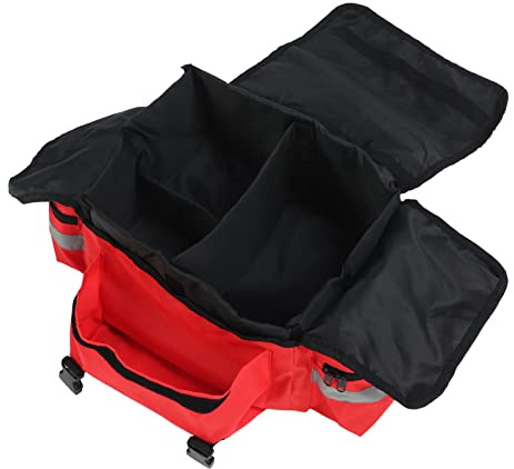 Akozon Grand Sac d'urgence, Sac de Pompier, équipement de Premiers Secours avec Bandoulière Amovible – Santé et Ménage/Soins de Santé/Premiers Secours/Trousses de
