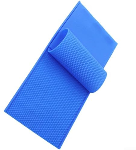 Silicone For Beekeeping Foundation Set of 2 Reusable Hive Base for DIY Beeswax Sheet Press Making Tools 43.5x22.5cm(Red)