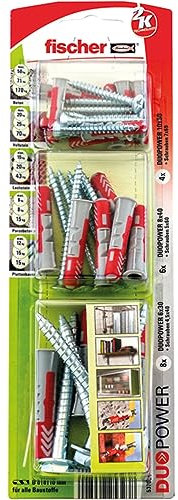 Fischer Dübel Dübel-Set DUOPOWER 6/8/10 S K