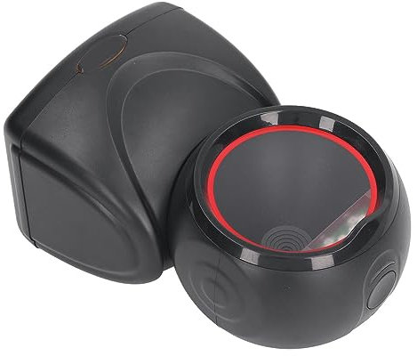 X3-600 Desktop-Barcode-Scanner, Omnidirektionaler 1D-2D-QR-Barcode-Leser mit Automatischer Erkennung und USB-Schnittstelle, für Supermarkt, Einkaufszentrum, Buchhandlung