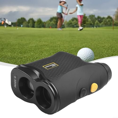 CARMOTTER Telémetro digital monocular de para golf de 500 m, medidor de distancia para entrenamiento de para golf, caza, construcción, topografía, senderismo, 2SK43MDTOLZ212Z246U2