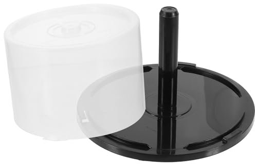 OSALADI 4stücke Plastik Cd Dvd Aufbewahrungstöpfe Leere Dvd Lagerbehälter Für Discs Tragbare Aufbewahrungslösungen Für Zuhause Und Auto Platzsparend Und Praktisch