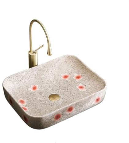 Lavabo Salle de Bain Lavabo à poser, lavabo anti-éclaboussures, lavabo de salle de bain, petit appartement, lavabo de terrasse Lave-Mains Évier
