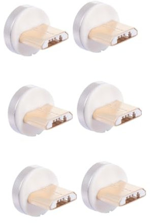 HOMSFOU 3 Paare Usb- Steckdosenleiste Akkuladegerät Handy Ladegerät Usb-ladegeräte Usb-ausgangsadapter Handy Ladekabel Handyladegerät Universal-ladegerät Usb-adapter Legierung