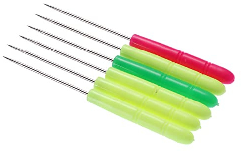 KONTONTY 6pcs Plastic Cake Decorating Needle Tool for Quilling Paper Art Projects Easy to Use Scriber Needle Slotted Quilling Paper Tool Random Color