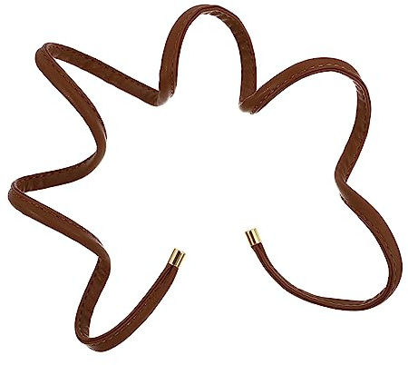 TOPPERFUN 1 Pieza Diadema Ajustable de PU Cuero con Alambre Flexible para Mujer y Niña Accesorios para Cabello para y Combinaciones de