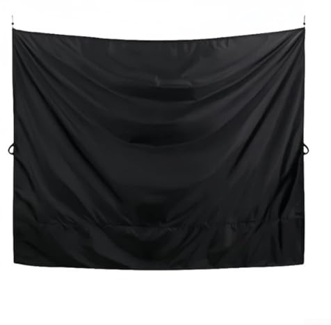 Van Barn Rideaux d'intimité avec crochets pour une utilisation en extérieur pour la douche et les besoins d'intimité des mères allaitantes et des enfants endormis