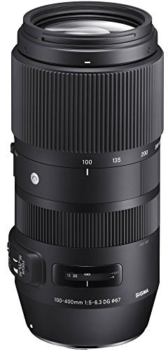 Sigma 729955 Obiettivo 100-400mm-F/5-6.3 (C) DG OS HSM, Attacco Nikon, Nero