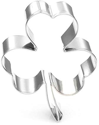WDYJMALL Shamrock Flower Cookie Cutter