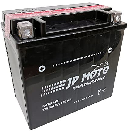 Batería Moto YTX14-BS AGM 12 V 12 Ah CCA/-18º 200 Amp