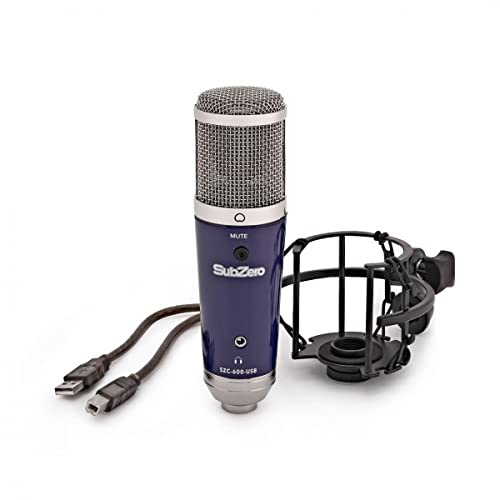 SUBZERO USB Mic - Professional Condenser Podcast Microphone