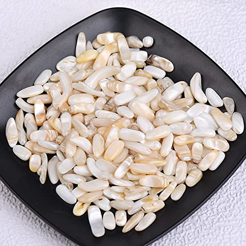 Gravier en cristal naturel - Utilisation pour la décoration de la maison, du jardin, de l'aquarium - Pierre minérale - Blanc - 100 g