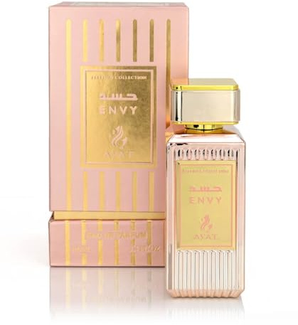 Feelings Eau de Parfum Ayat Perfumes, 100 ml, hergestellt in Dubai, mit Noten von Mandarine, Vanille, Moschus und Holz, orientalisch, perfekt für Damen und Herren (ENVY)