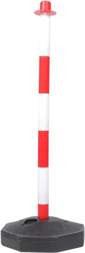WXF86djl Isolationspfahl 1pcsIsolation Pile Car Kit Kunststoff Verkehrskegel Fahrbahnschild Verkehrseinrichtungen können mit Wasser gefüllt Werden Warnung Pile Pu(Rosso)