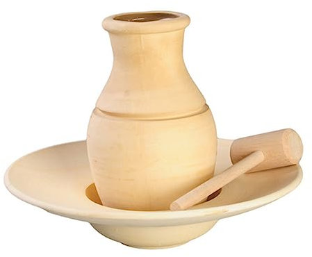 OKUMEYR 1juego Olla De Estofado Multiusos Resistente Al Para Cocina Para Camping y Picnic Base y De Madera