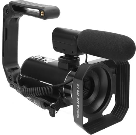 4K Video Camera Camcorder with 56MP HD, 3-Inch Screen, WiFi, Wide Angle Lens, and Stabilizer for and