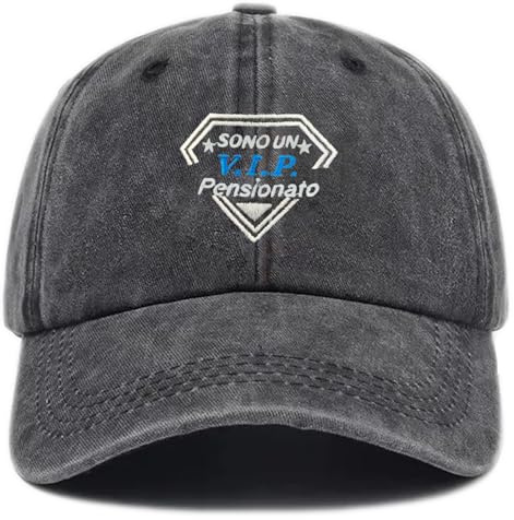 Cappello da sole da uomo, berretto da baseball personalizzato, cappello ricamato, super papà/nonno, regali divertenti per uomini, festa del papà, nonno, compleanno, idee regalo, berretto da baseball